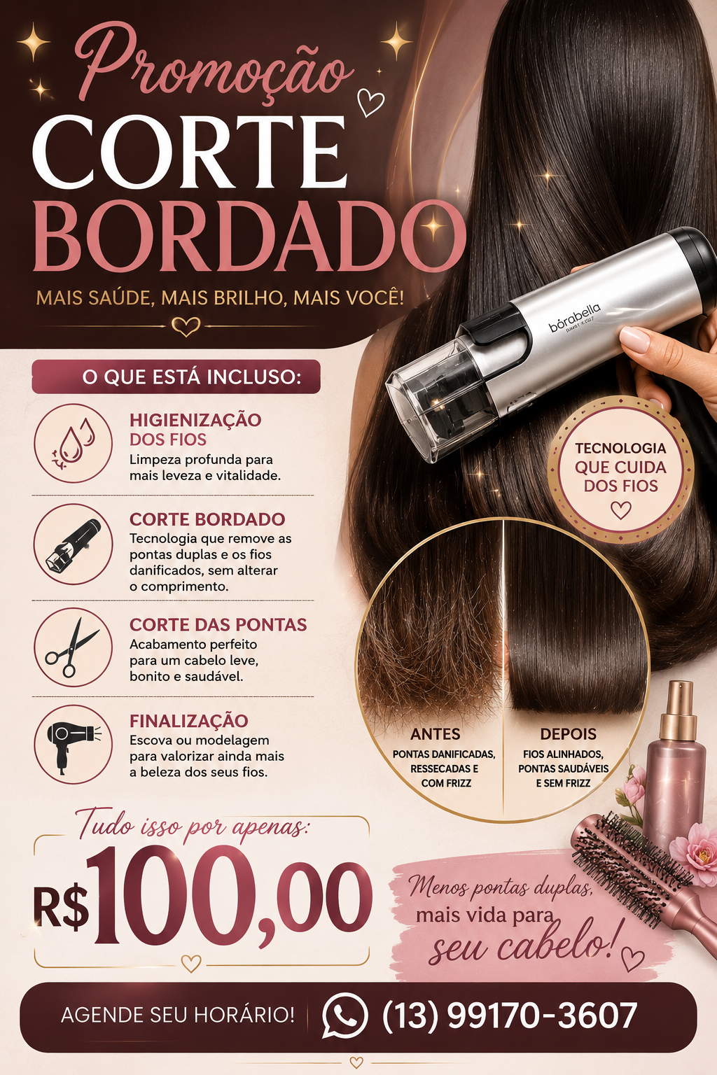 Corte bordado